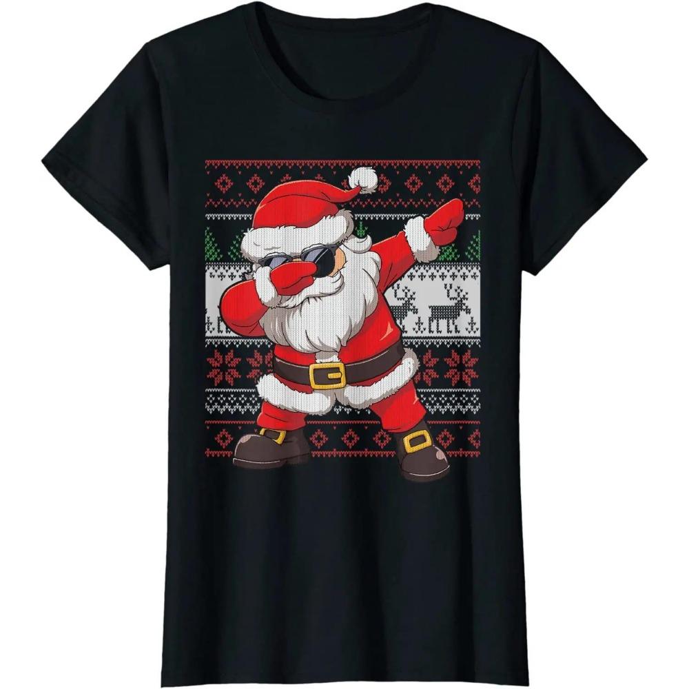 

Футболка для мальчиков Dabbing Santa Funn Ugly Christmas XXXXXL чёрный