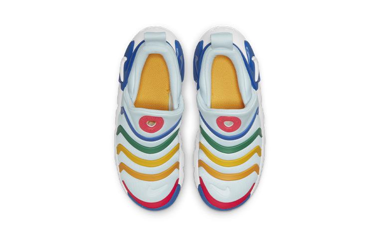 Nike Dynamo GO Low Top Sports Casual Shoes Blue Red Children Aged 3 7 Years Old DH3437-400