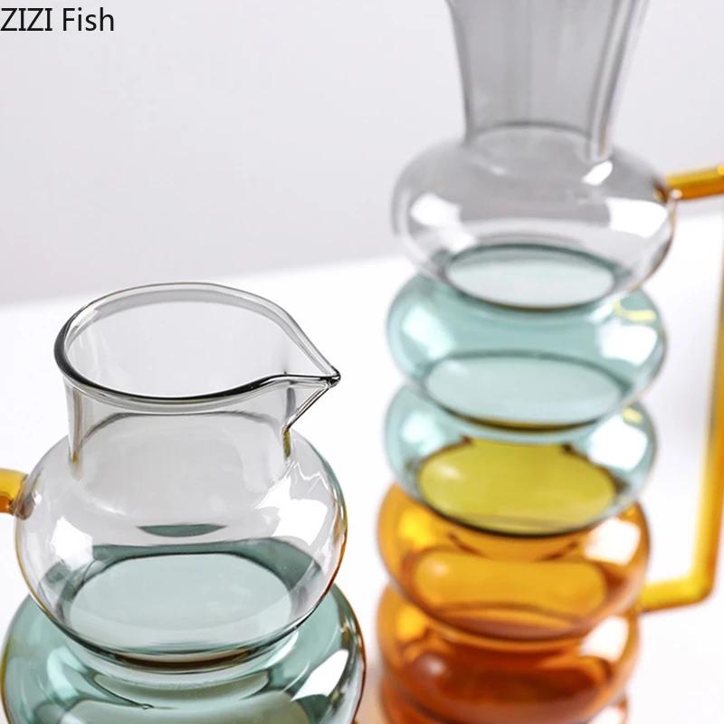 Minimalism Bubble Circle Glass Vase Hydroponics Plant Pot Table Decoration Flowers Arrangement Floral Vases Room Aesthetic Decor