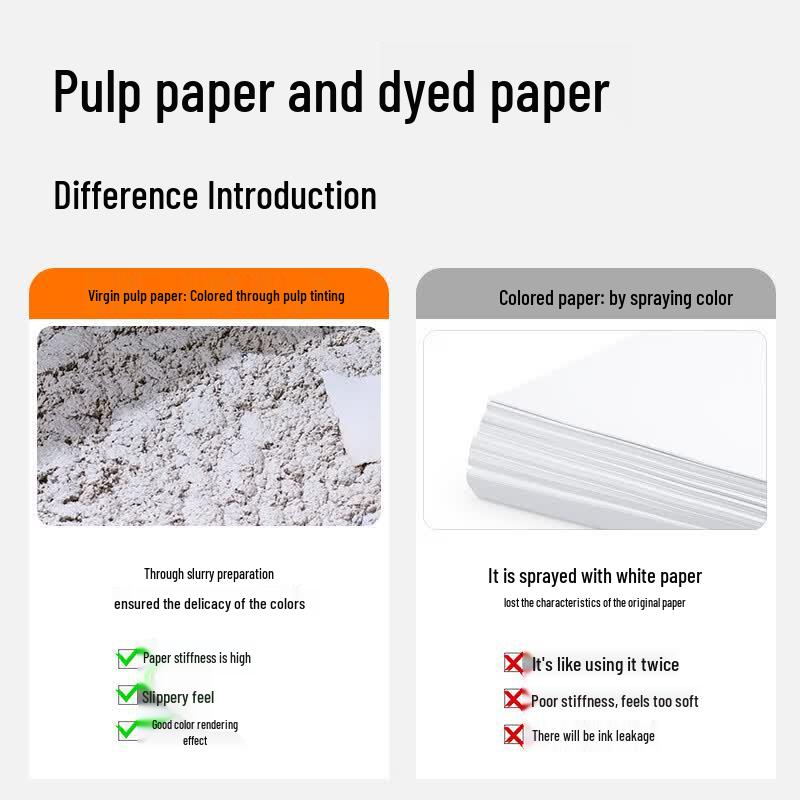 Deli A4 80g Colored Copy & Craft Paper