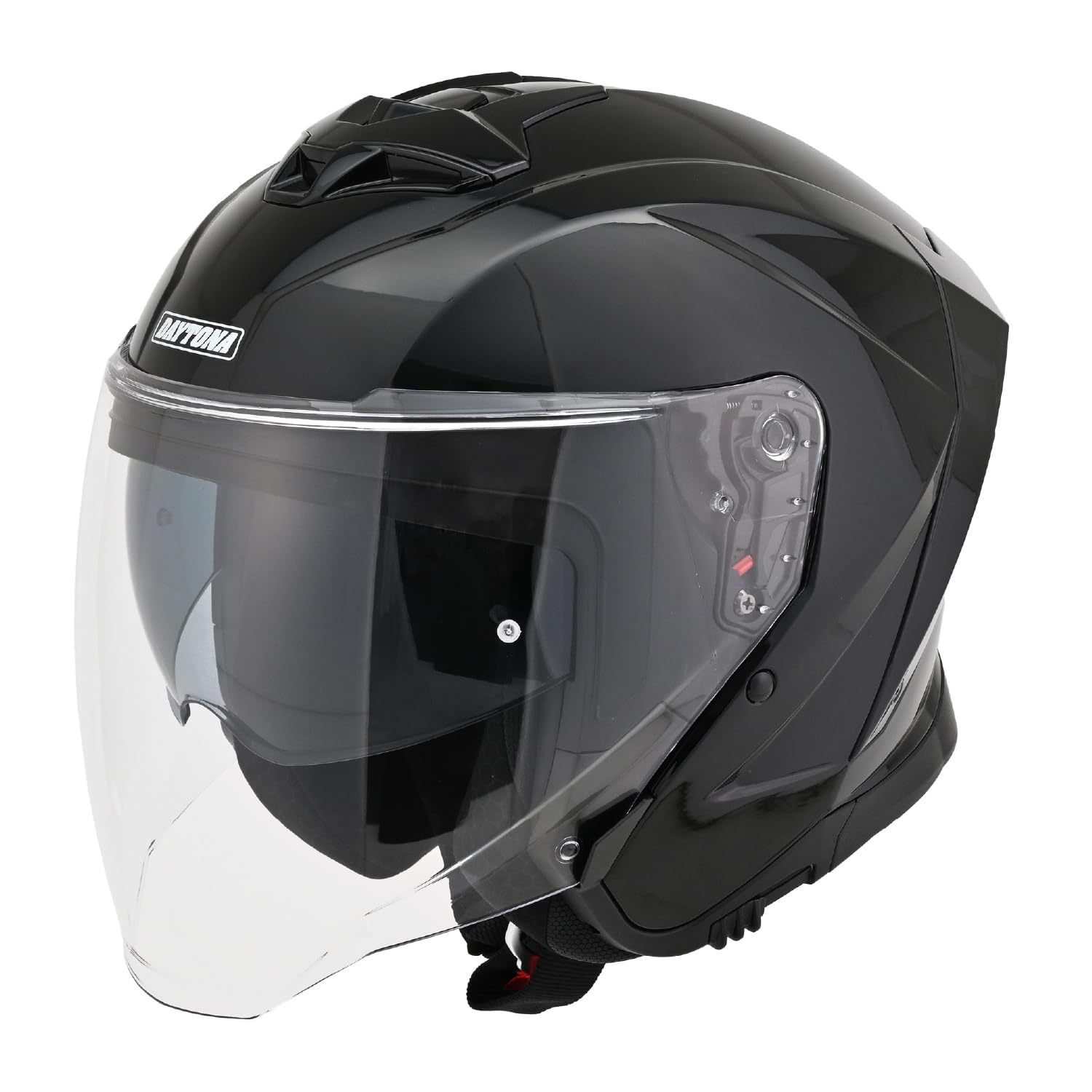 

Daytona Jet Motorcycle SG Sport Inner Size L 61069 Helmet, Standard, High-Strength ABS, Design, Visor/Speaker Holes, Black, DN-006SJ, (59-60cm),