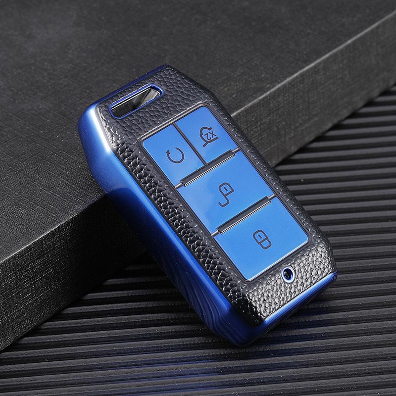 BYD Key Cover for New Energy Models: Qin, E1, E3, Pro, Yuan - Full Protective Shell with Anti-drop Buckle for Men and Women
