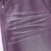 Mens Vintage Washed Straight Leg Wide Pants Retro Crease Loose Casual Streetwear Trousers