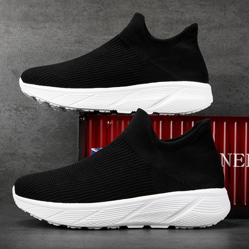 Fashion PARZIVAL Original Men Casual Shoes Loafers Sneakers Lightweight Running Walking Shoes Leisure Sock Shoes Zapatos Summer Men Shoe