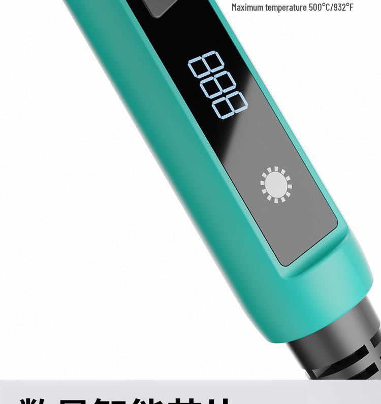 90W Digital Temp-Control Soldering Iron for Household Welding & Hot Stamping