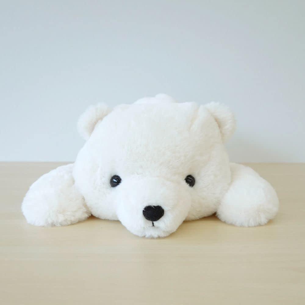 Sun Arrow Cushy Shirokuma Plush Toy Soft White Bear 30cm