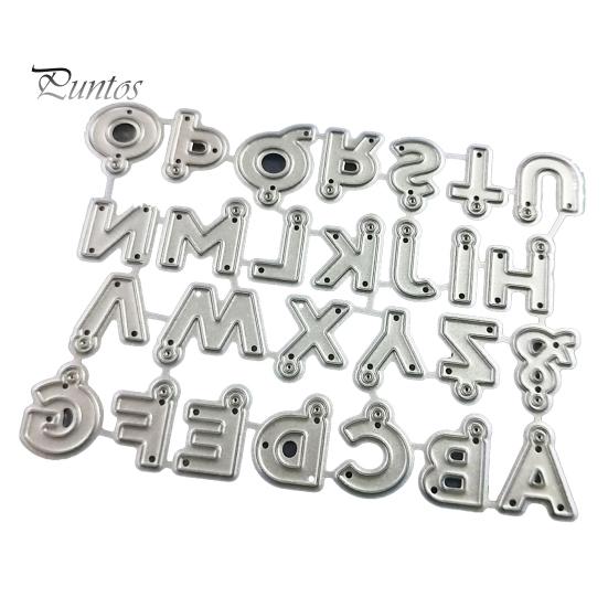 

Простые алфавиты Подвеска Вырубной штамп тиснение Скрапбукинг Трафарет Форма Alphabet