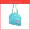 Pvc Shell Shoulder Bag With Clear Design For Summer Travel And Daily Use