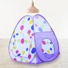 Popular Foldable Children's Tent & Tunnel Playhouse with Basketball and Ocean Ball Pit