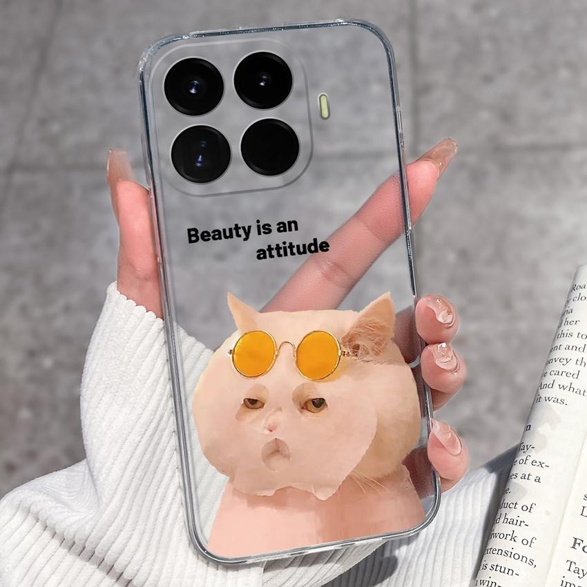 For Xiaomi 17T 17 Pro 17Max 17 Ultra Phone Case For Redmi 17C Redmi17 Lovely Bow Cartoon Lightweight Transparent TPU Bumper Scratch Resistance Housing