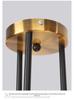 Modern Minimalist Multi-head LED Glass Ball Pendant Light for Bedroom, Dining, or Living Room