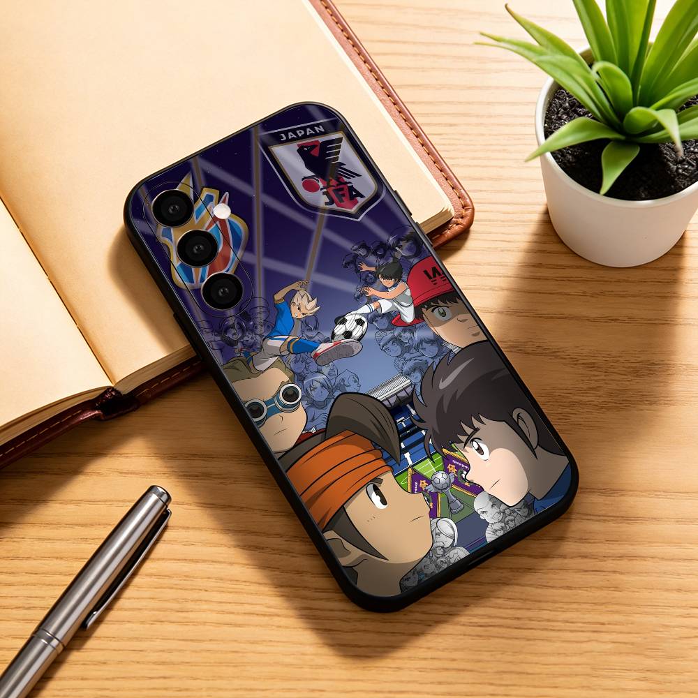 Inazumas Anime E-Eleven  Phone Case For Samsung Galaxy A73,A72,A71,A70,A53,A52,A51,Others Soft Black Cover