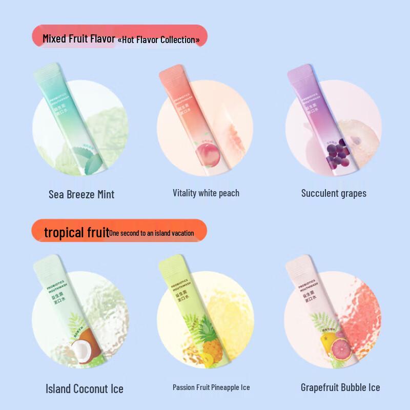 Pop Probiotic Mouthwash Sticks