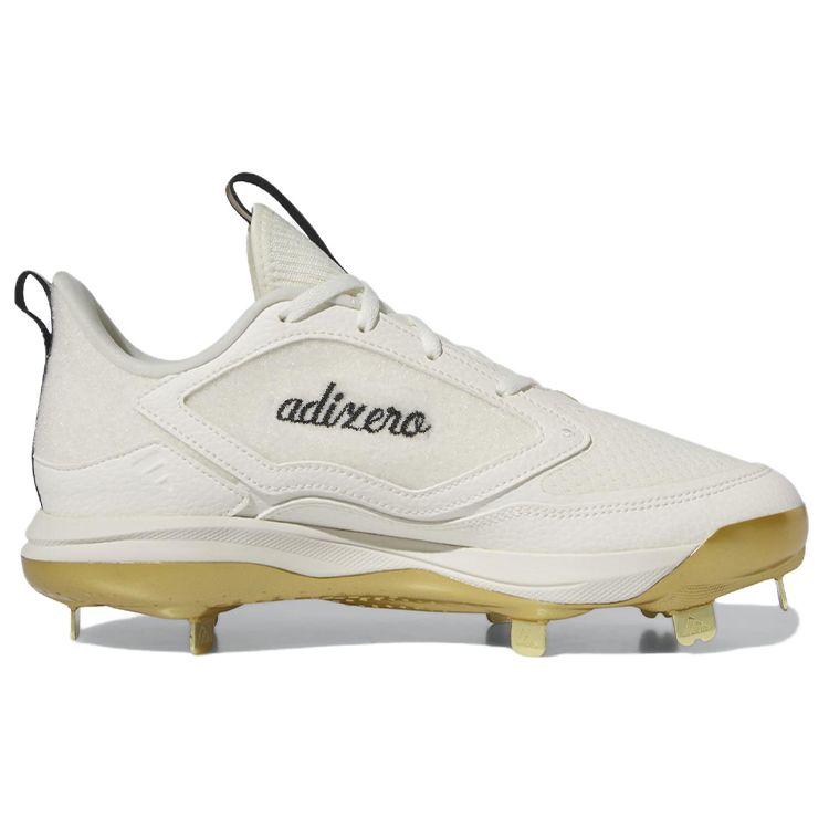 Adidas  Adizero PureHustle 3 Elite Off White Gold Metallic Women Sneakers Cream Core-Black ID7638