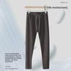 5A Men's Antibacterial Double-Sided Brushed Cotton Wool Silk Warm Trousers for Autumn and Winter.