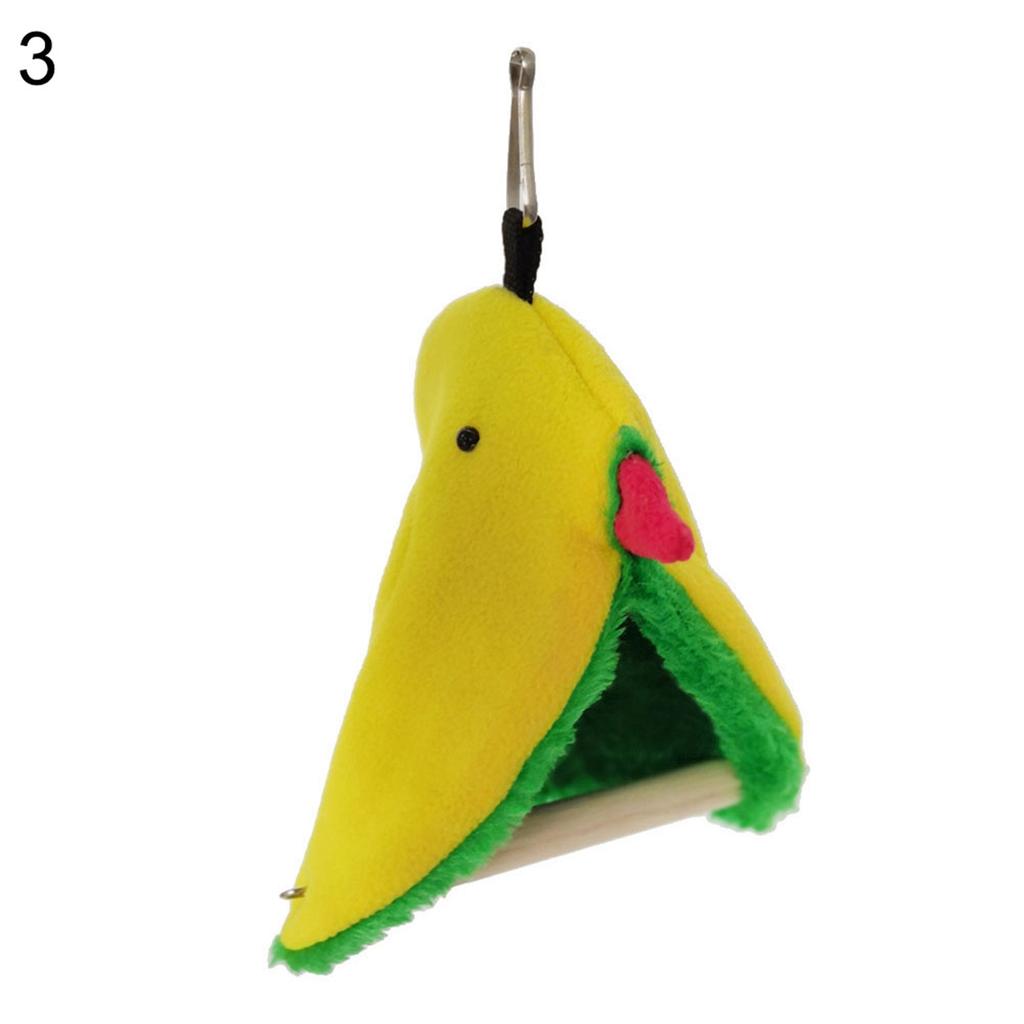 Small Animals Warm Hut Sleeping Hanging Cave Parrot Toy Tent Hammock Bird Bed