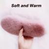 Einlegesohle Verdickte Nachahmung Kaninchenfell Winter Warm Plus Samt Kalt Plüsch Menschen Winter Männer und Frauen Einlegesohlen