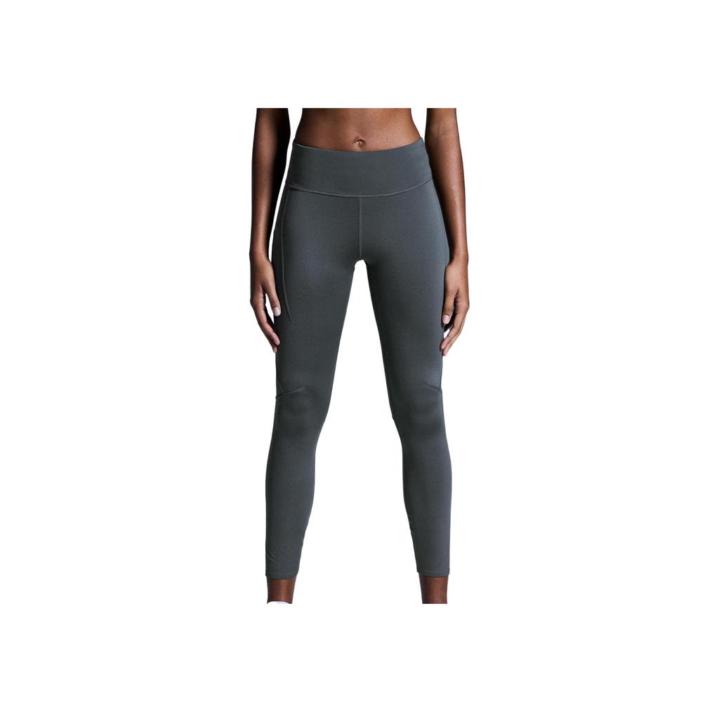 On Performance Tights Comfortable Soft Breathable Mid Waist Solid Color Sports Lg Pants Women Bottoms Eclipse-Black 1WE11922608