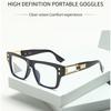 Anti-blue Light Glasses Colorful Square Eyewear Women Men Retro Fashion Eyeglasses Blue Light Blocking Man Lady Computer Eyeglas