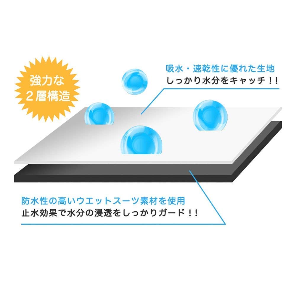 TanYoo Car Seat Covers Waterproof Seat Covers for Front and Light / Regular Vehicles,