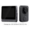 Smart Video Doorbell Camera IR Night Vision Digital Door Viewer 2.4G WiFi 800mAh Battery Magic Door Eye Two-Way Intercom