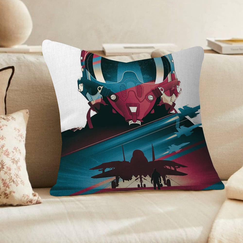 Top Gun Maverick Modernes Kissen Anime Kissen Sofabett Kopfkissenbezug Kissenbezug Mode