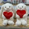 Jellycat Rabbit Plush Toy With Love Heart Design And Pp Cotton For Children Gift