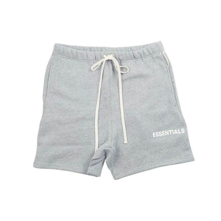 

Fear of God Шорты Essentials Ss19 унисекс шорты серые FOG-SS19-1 L