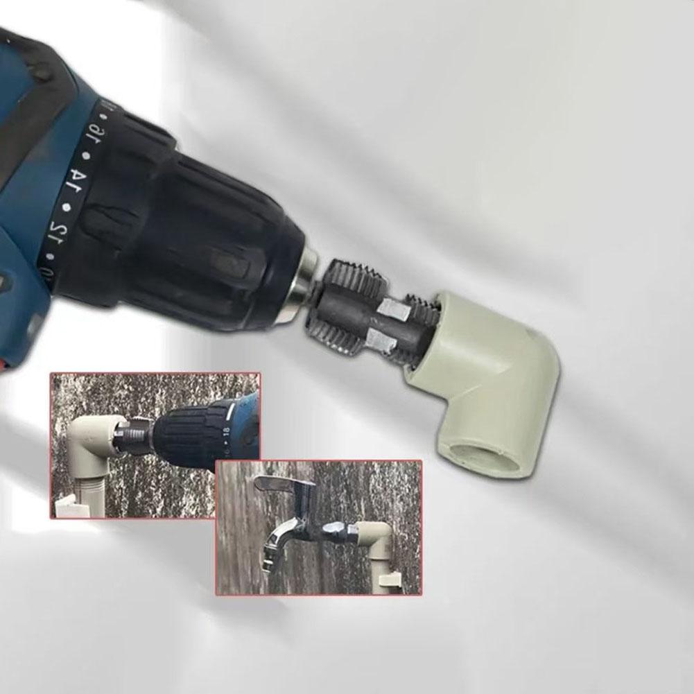 Electric Drill Adapter 6.35mm Hex Shank Hole Opener PPR Water Pipe Expansion Adapter 1/2Inch 3/4 Water Pipe Drill Bit Tools