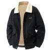 Men's Winter Corduroy Casual Lapel Jacket - Trendy, Thickened, Plus Velvet
