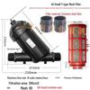 360° Rotating Sprinkler Head with 120 Mesh Filter for Greenhouse Drip Irrigation Systems