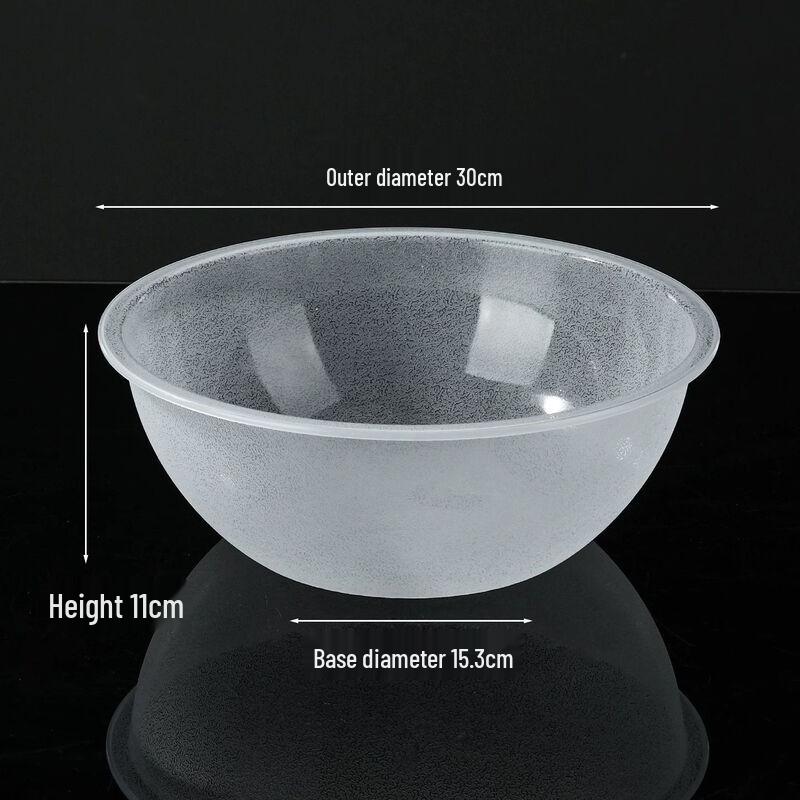 

Round Transparent Plastic Vegetable Basin