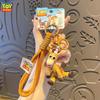 Disney Pixar Toy Story Schlüsselanhänger Pferd Einhorn Geflochtenes Seil Niedlicher Rucksack Tasche Anhänger Freund Geschenk Zubehör Spielzeugfiguren