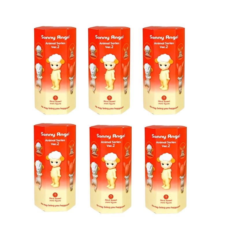 Angel Doll Mini Figure Animal Series Ver.1 Blind Box Anime Figures Cute Dolls Ornaments Fans Anime Christmas Birthday Gift Plaything