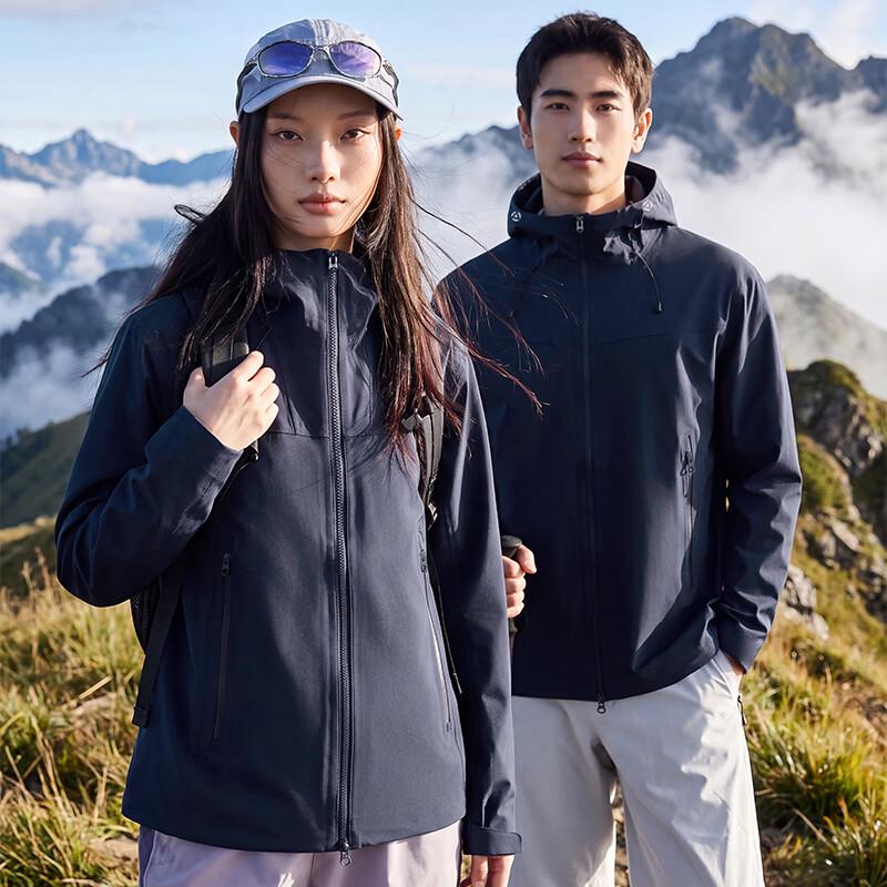 Fengmao Unisex Outdoor Hooded Shell Jacket
