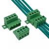 1Sets Solderless Docking Type 2EDGRKC 5.08MM Screw Terminal Block Connector PCB Plug-in Type 2edg Type Green Terminal Block