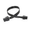 Computer Cable 6pin Graphics Cards Power Cord Male Female Extension Power Flat Cable 6Pin Pcie GPU Cable