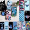MH84 Capa de Celular Lilo Stitch para iPhone 7 8 11 12 13 14 15 16 17 16E XS Pro Max XR X SE Air