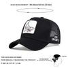 Net Baseball Stitching Embroidered Patch Shark Neutral Gender Women  Men For Caps Spring Summer Outdoor Adjustable Casual Hats Dad Hat Sunscreen
