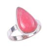 Natural Rhodochrosite Gemstone 925 Solid Sterling Silver Jewelry Ring S.8.5 r0E66