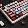 FBB-Tastenkappen, 117 Tasten, Thermosublimation, ASA-Tastenkappe, mechanische Spieltastaturen, für 75/87/98/104 Tasten, passend für Madlions-Tastatur