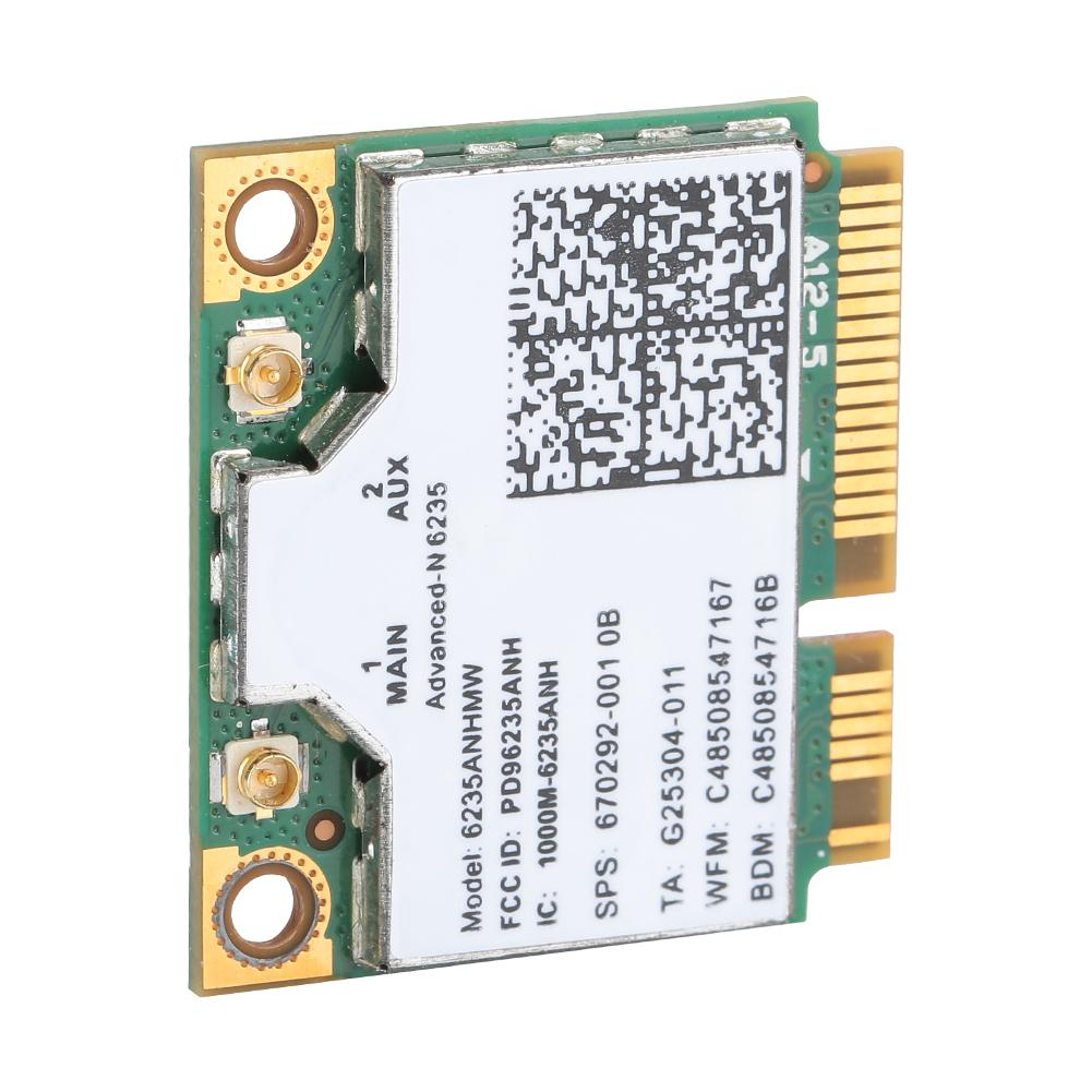 Für Intel 6235AN 6235ANHMW 2,4 GHz 5 GHz 300 Mbit/s Dual-Band Wireless-Netzwerkkarte mit Bluetooth 4.0