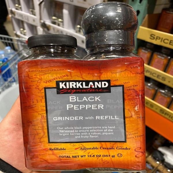Kirkland Signature Black Pepper Grinder Refill 357g One thing