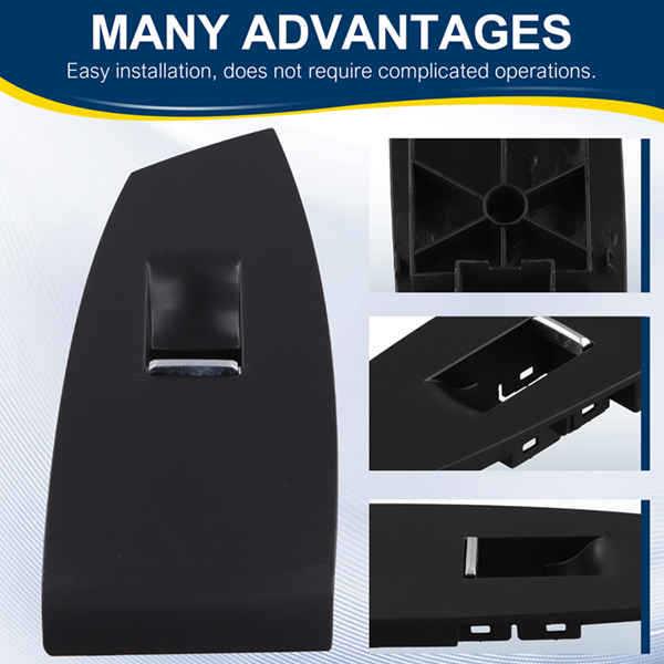

51417232540 Right Side Door Armrest Trim Cover for 2010-2017 BMW 5 Series F07 None