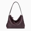 2025 New Genuine Leather Women's Bag High-End Commuter Tote Bag Large Capacity Versatile Niche Shoulder Bag