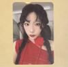 [USED] Girls' Generation Taeyeon TAEYEON Tense Korean Random Selfie Trading Card Red