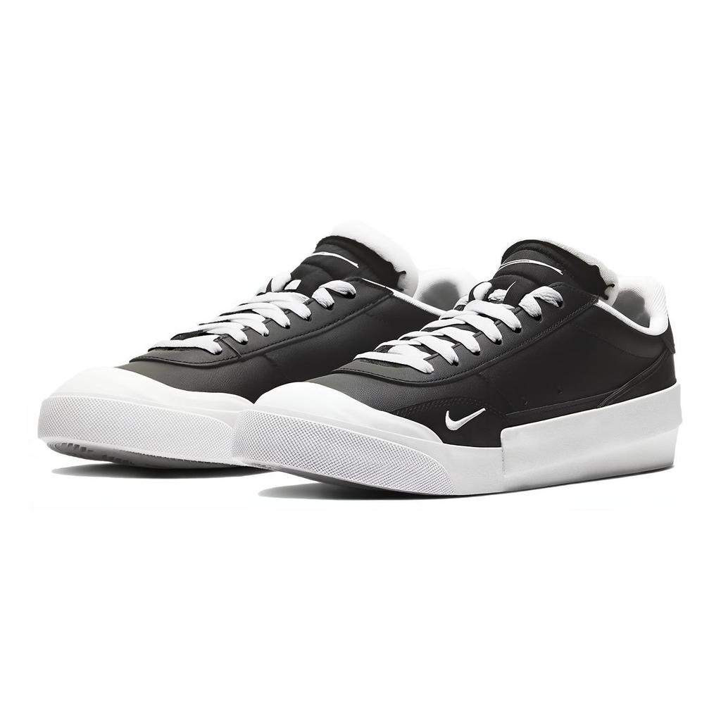 Nike Drop-Type Prm Low Top Kids Skate Shoes Kids Sneakers Black White CQ4383-003