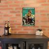 Vintage Metal Tin Sign Midnight Lounge Pin Up Girl for Home Gass Bar Pub Kjøkken Garasje Restaurant Wall Deocr Plaque Signs