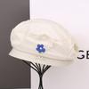 Spring and autumn show face small beret children fashion students versatile big head circumference painter hat casual bud hat