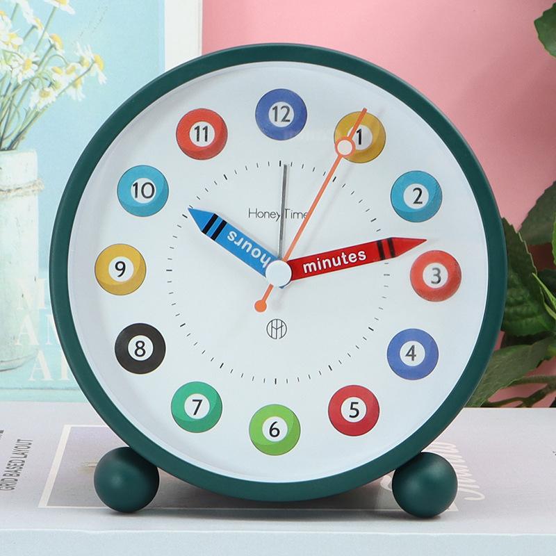 

Small Alarm Clock Home Desktop Bedside Silent Student Wake-up Artifact Children s Boy Alarm Clock Desktop Clock